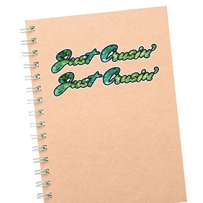 Just Crusin Sticker Decal