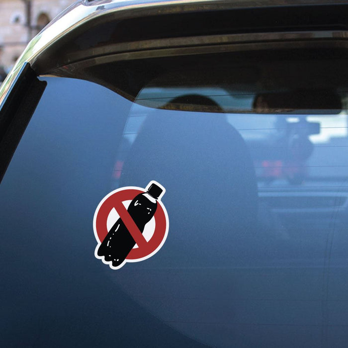 No Plastic Sticker Decal