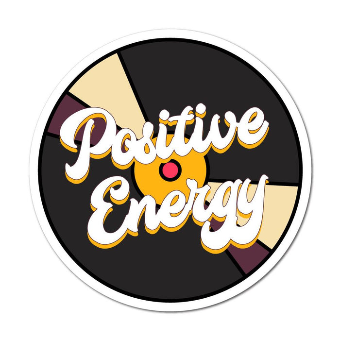 Positive Energy Sticker Decal | Pop Art Stickers - Sticker Collective