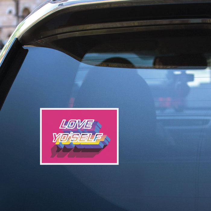 Love Yo Self Sticker Decal