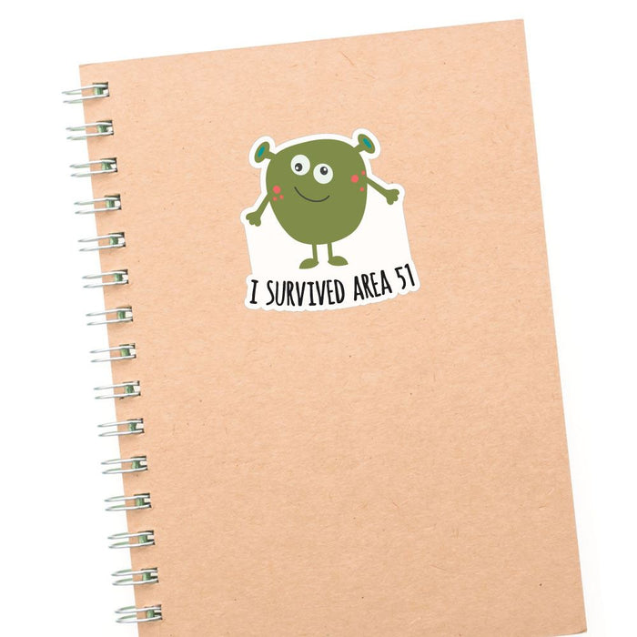 I Survived Area 51 Sticker Decal