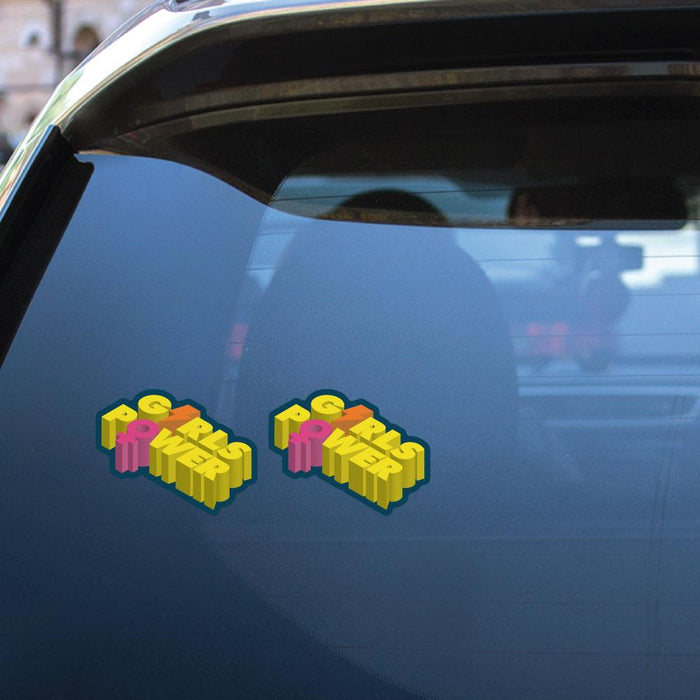 2X Girls Power Sticker Decal