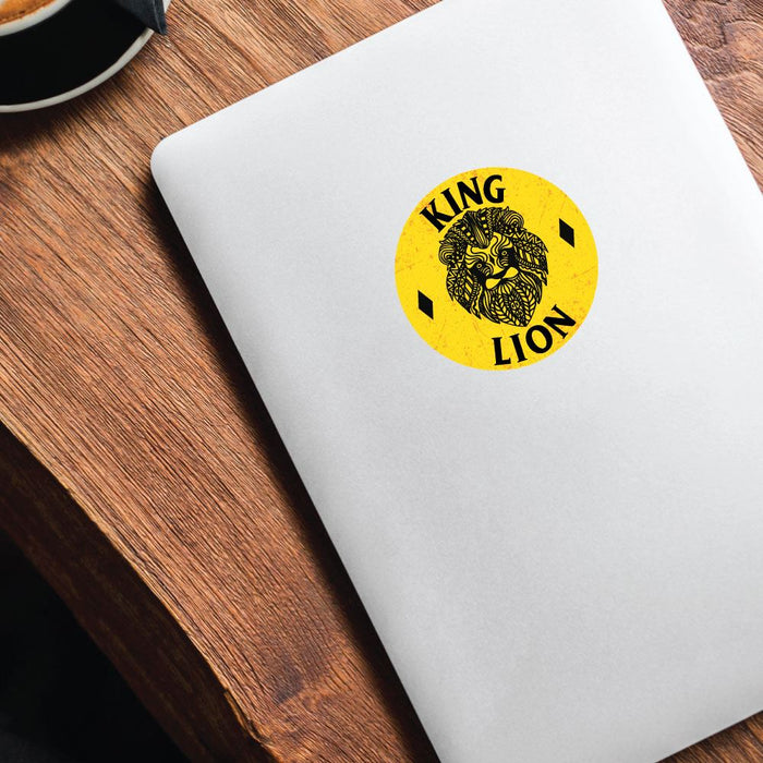 King Lion Sticker Decal