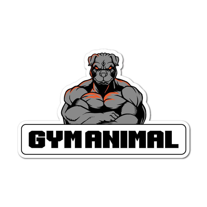 Gym Animal Sticker Decal