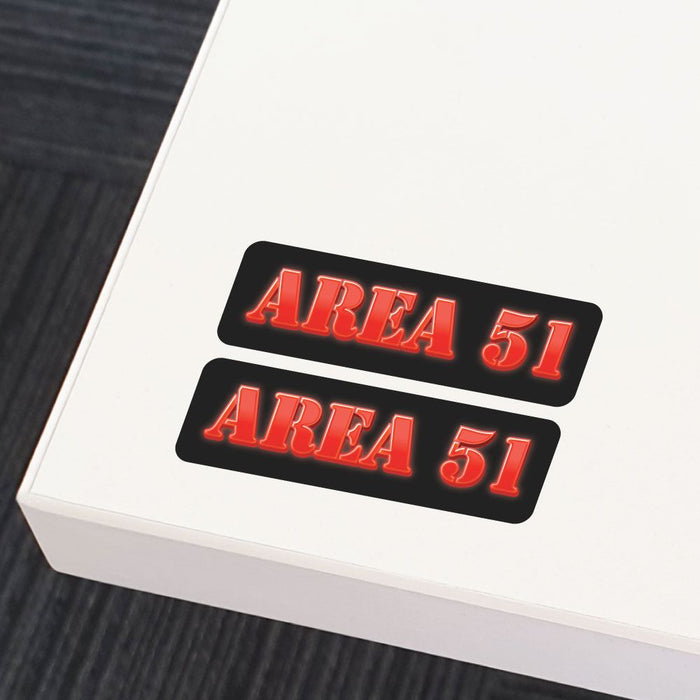 2X Storm Squad Area 51 Sticker Decal