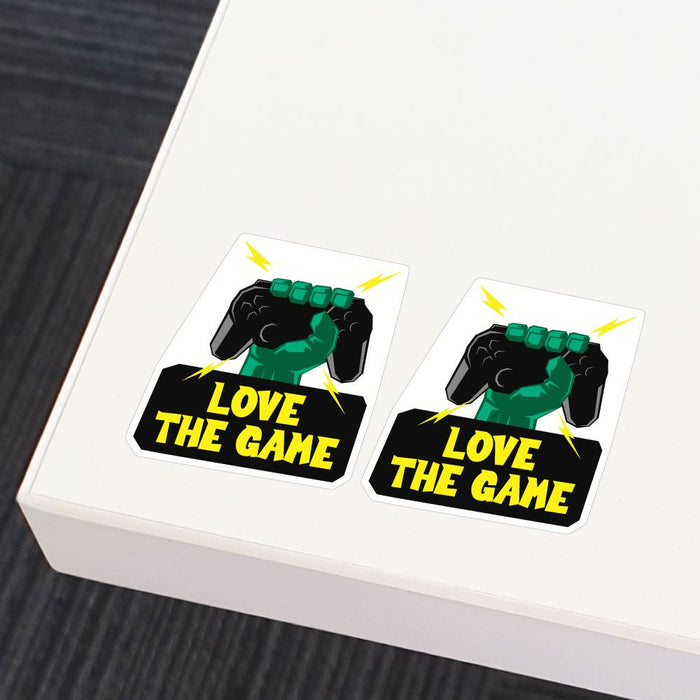 2X Love The Video Game Sticker Decal