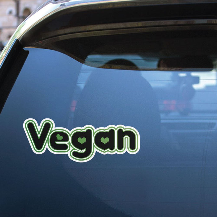 Love Vegan Sticker Decal