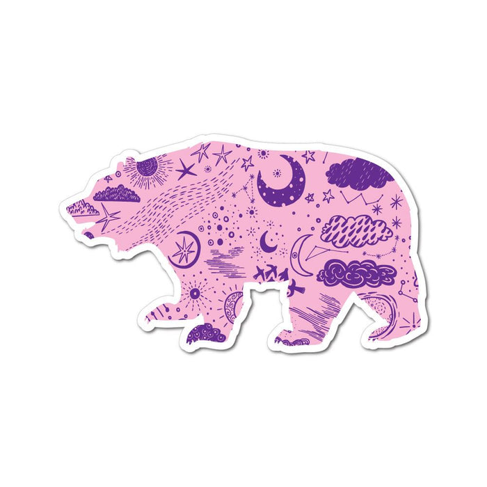 Space Bear Sticker Decal