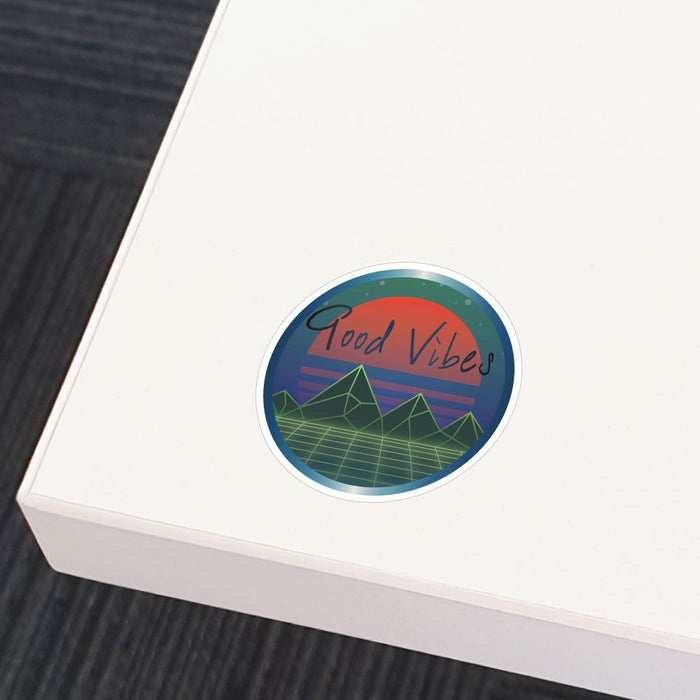 Good Vibes Chilled Sticker Decal