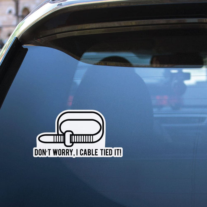 Cable Tied Sticker Decal