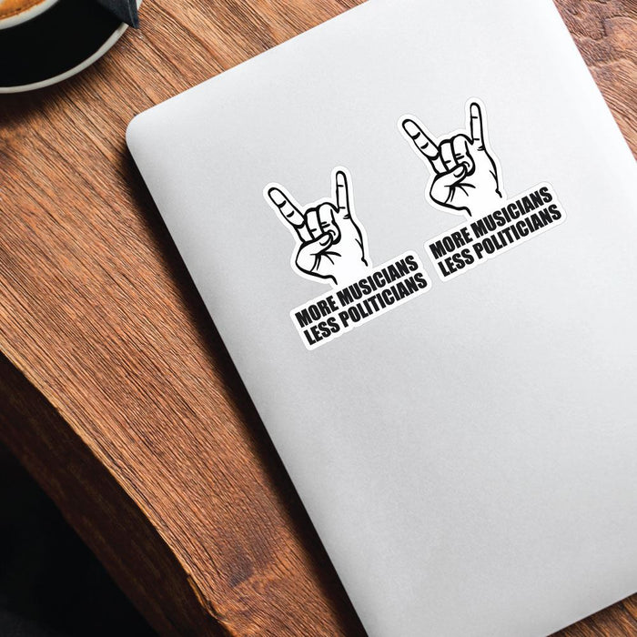 2X Musicians Sticker Decal