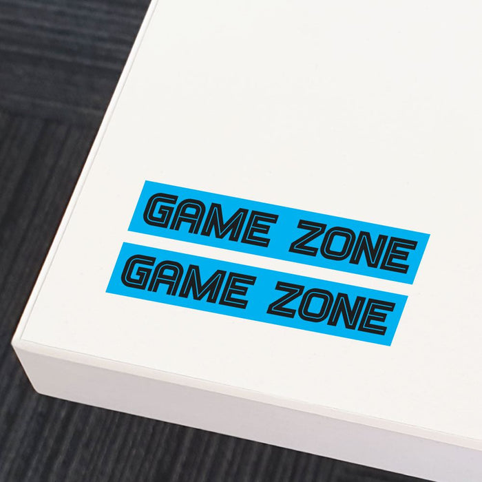 2X Gamer Zone Sticker Decal