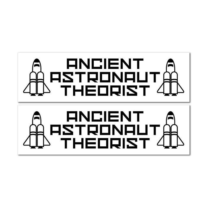 2X Ancient Astronaut Theorist Sticker Decal