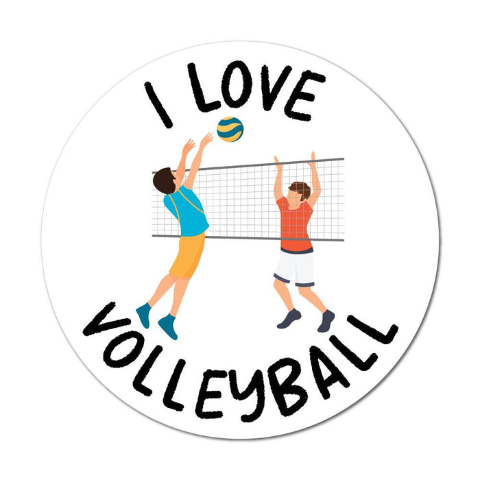Volleyball Sport Sticker Decal