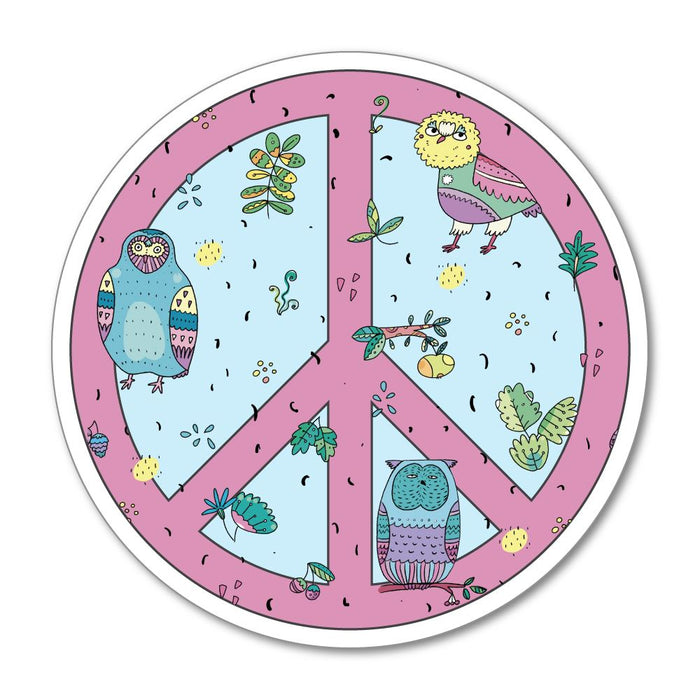 Peace Symbol Sticker Decal
