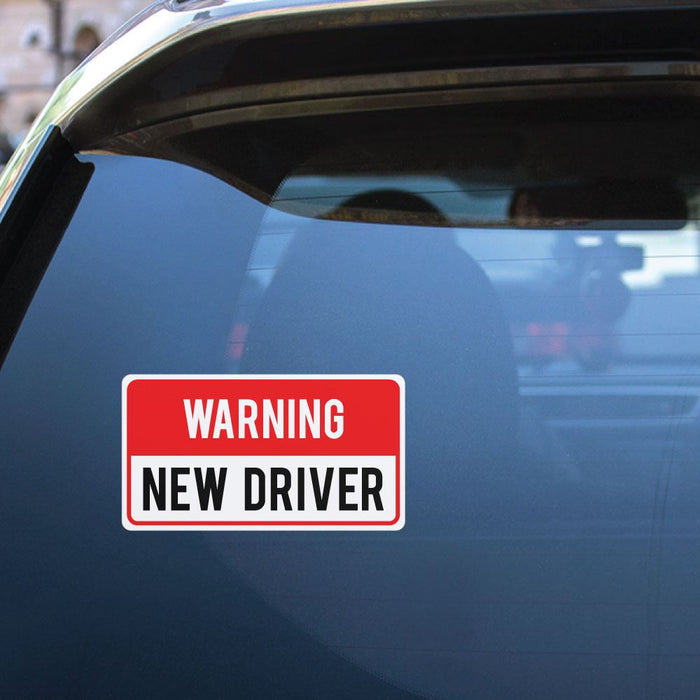 Warning Beginner Driver Sticker Decal