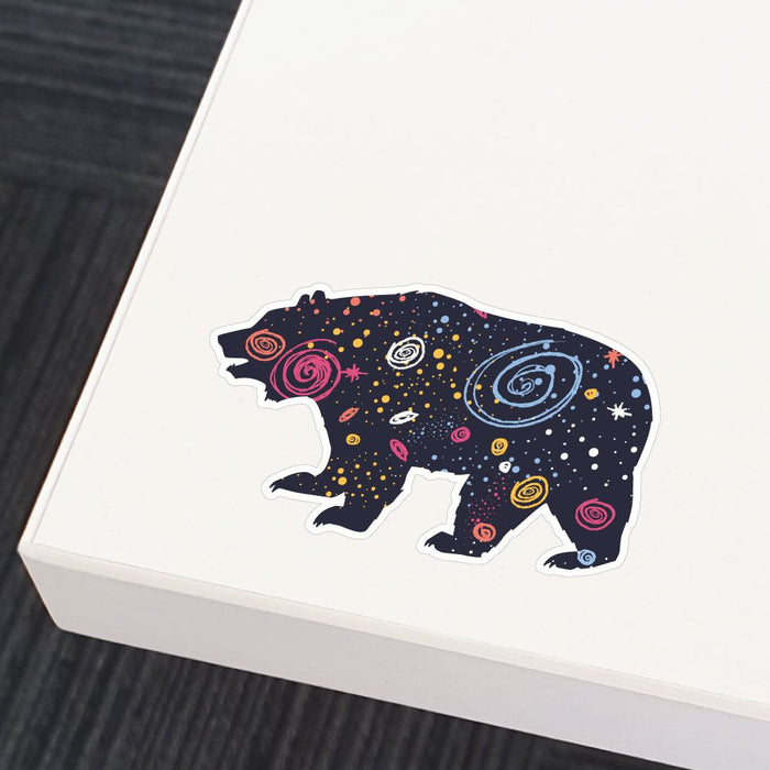 Space Bear Sticker Decal