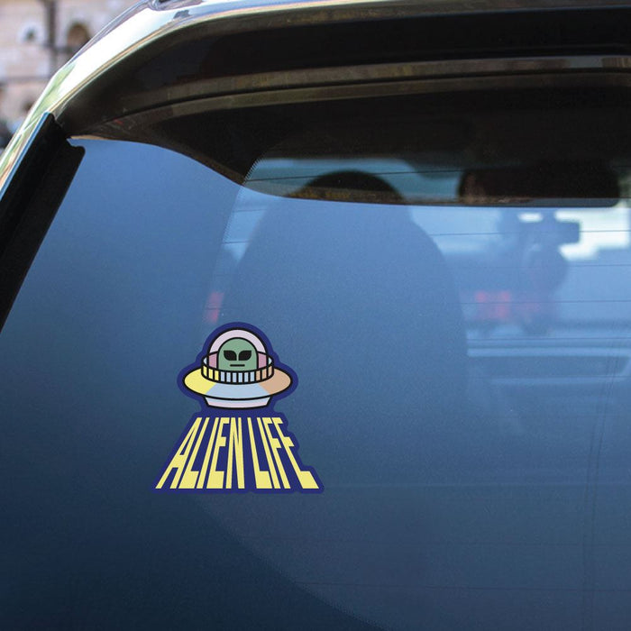 Alien Life Sticker Decal