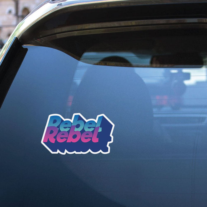 Sticker Rabel Rebel Rebel Sticker Decal | Grunge Stickers - Sticker Collective