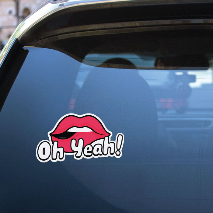 Oh Yeah  Sticker Decal