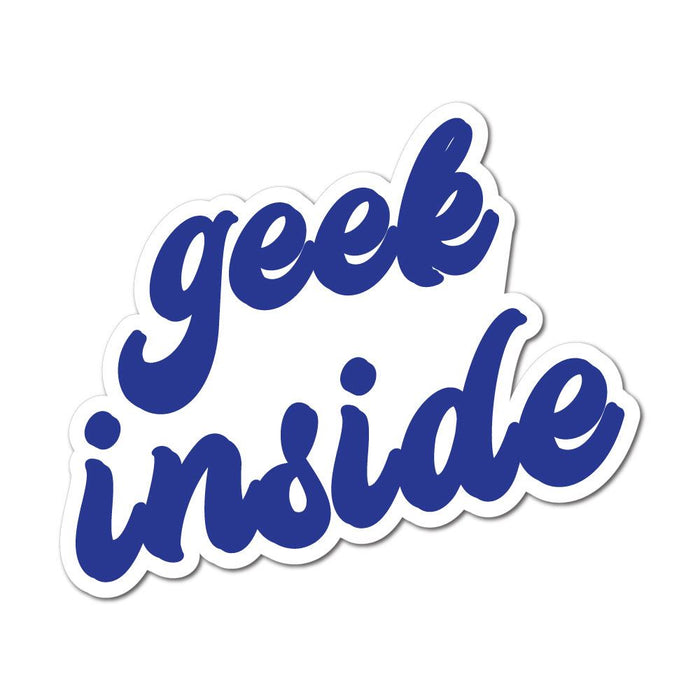 Geek Inside Sticker Decal