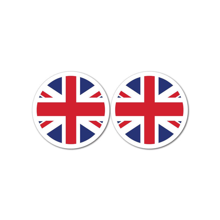 British Flag X2 Sticker Decal