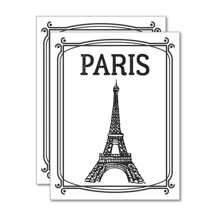 2X Paris  Sticker Decal