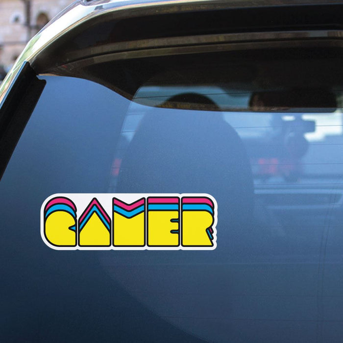Retro Gamer Sticker Decal