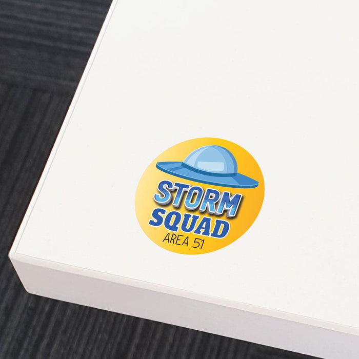 Storm Squad Area 51 Sticker Decal