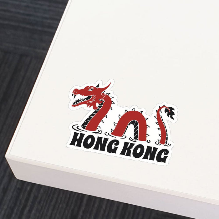 Hong Kong Dragon Sticker Decal