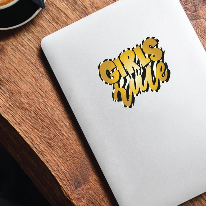 Females Rule Sticker Decal | Feminist Stickers - Sticker Collective