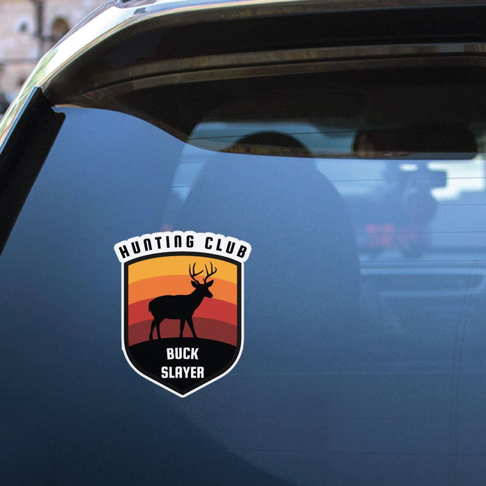 Hunting Club Buck Slayer Sticker Decal