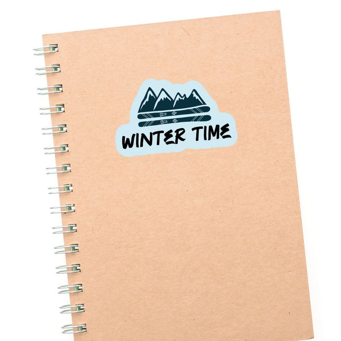 Winter Time Sticker Decal
