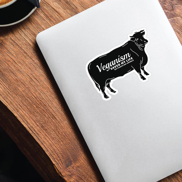 Veganism Saved My Life Sticker Decal