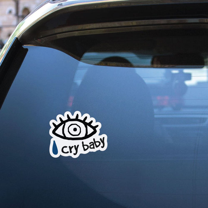 You Are A Cry Baby Sticker Decal | Grunge Stickers - Sticker Collective